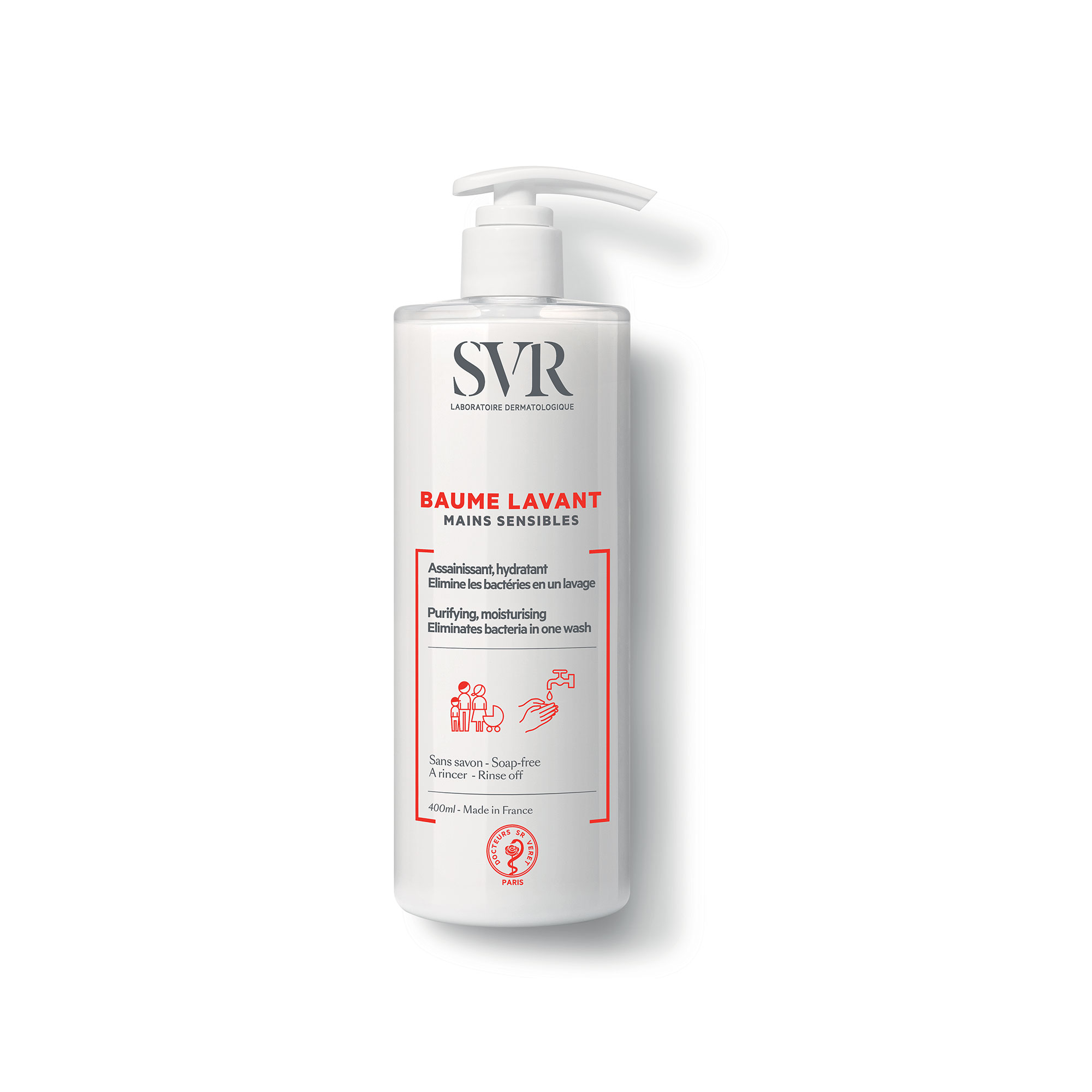 SVR Baume Lavant balsam do mycia rąk, 400 ml