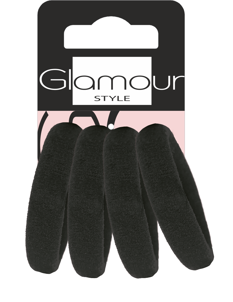 Glamour frotki do włosów szerokie, 4 szt./1 opak.