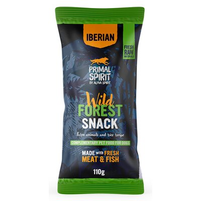 PRIMAL SPIRIT Przysmak dla psa Iberian Wild Forest 110 g