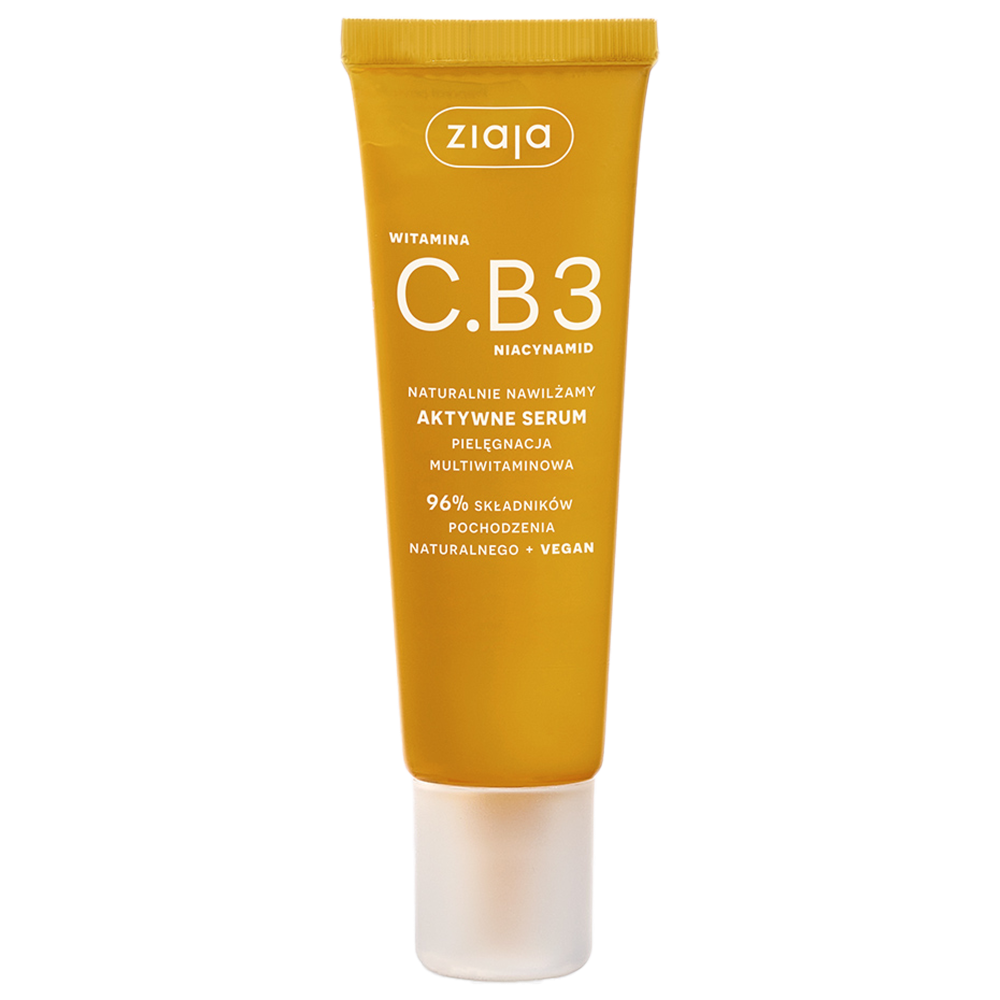 Ziaja Witamina C.B3 aktywne serum multiwitaminowe do twarzy, 30 ml