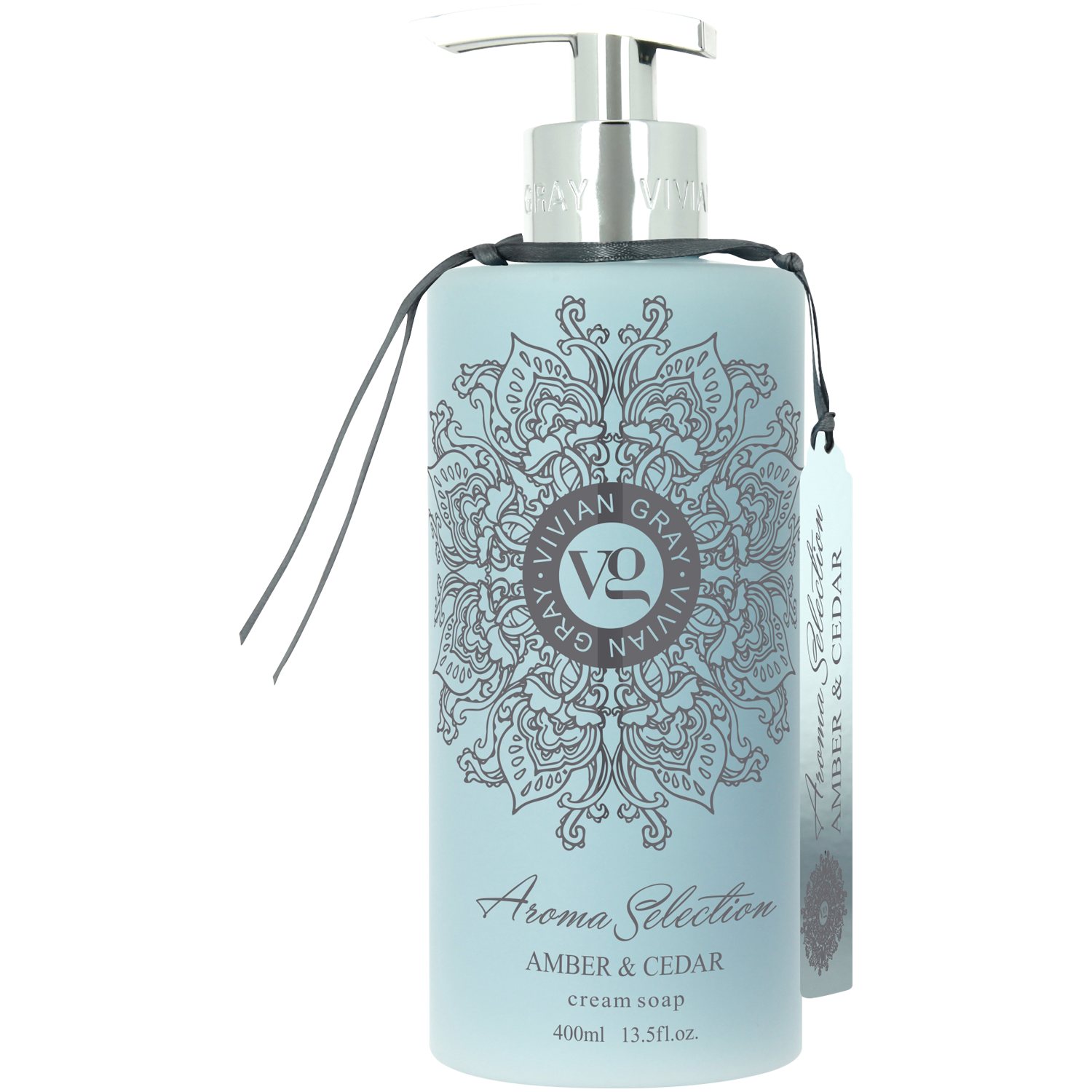 Vivian Gray Aroma Selection Amber & Cedar kremowe mydło w płynie, 400 ml