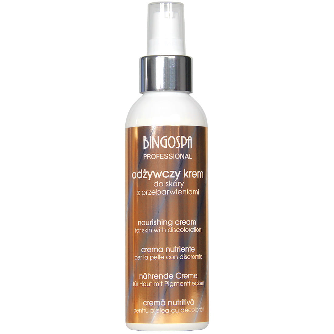Bingospa Professional odżywczy krem do skóry twarzy z przebarwieniami, 135 g