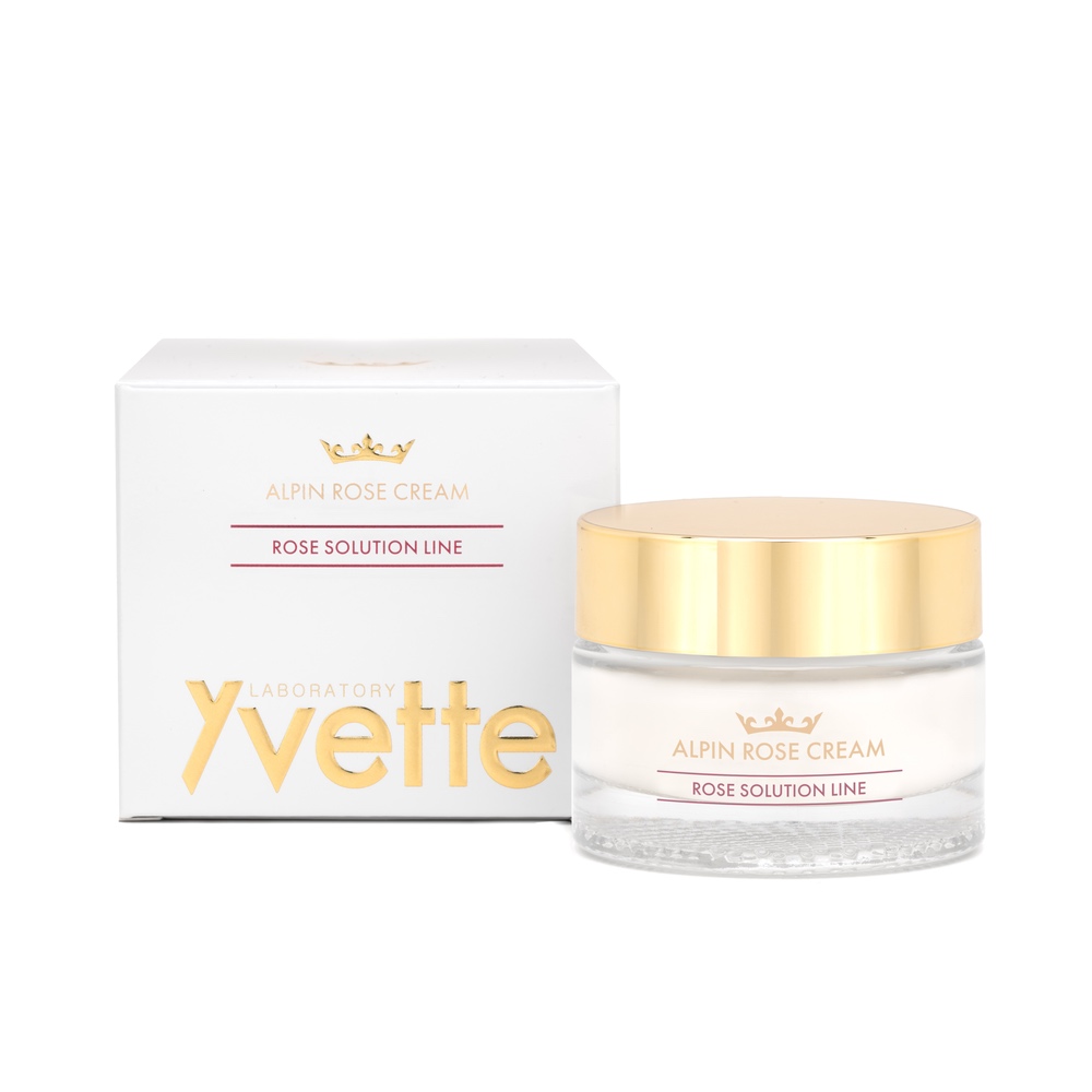Yvette Rose Solution krem wzmacniający naczynia krwionośne na dzień z różą alpejską, 50 ml