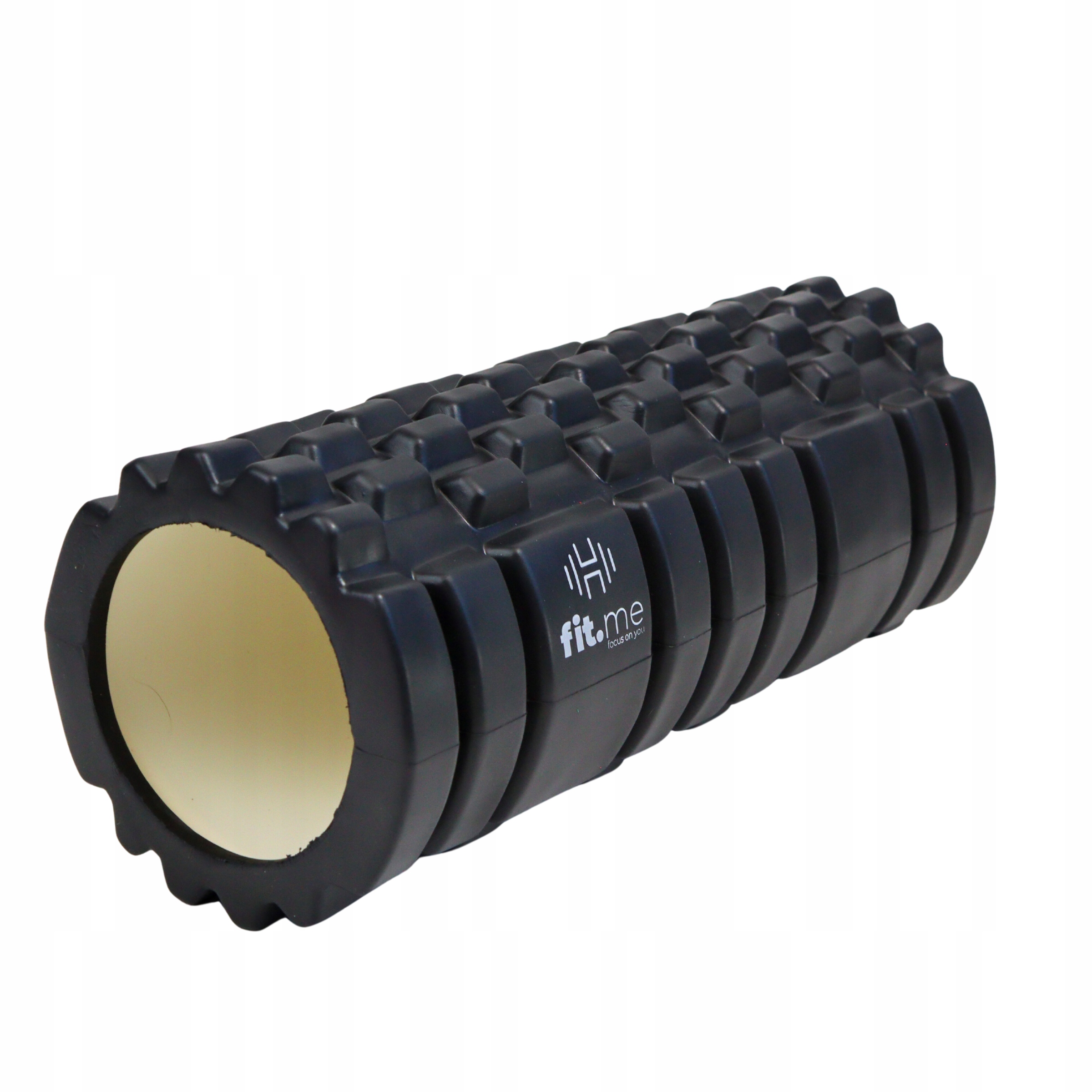 Fit.me roller z wypustkami, czarny, 1 szt.