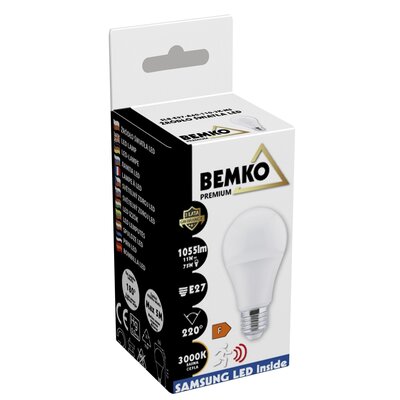 Żarówka LED BEMKO Samsung Inside D84-SLB-E27-A60-110-3K 11W E27