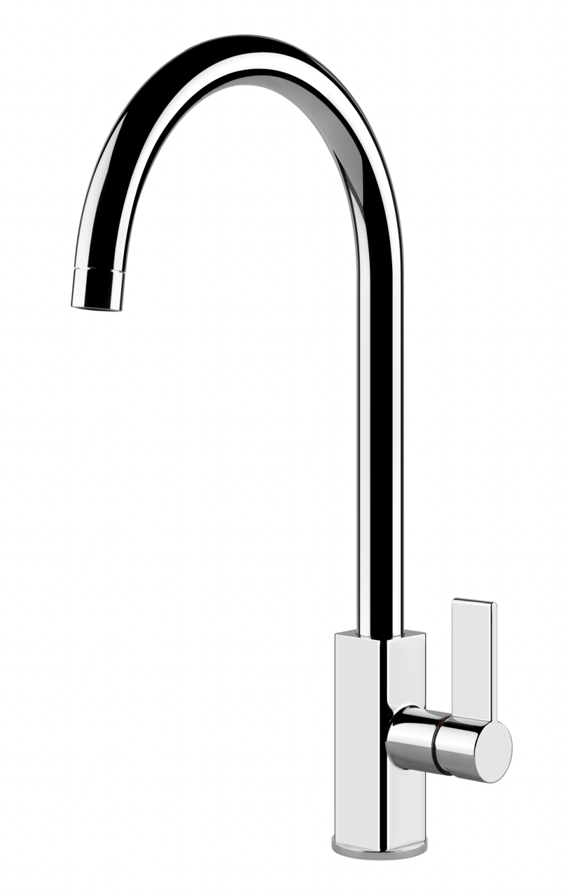 Gessi - Bateria kuchenna Monaco obrotowa wylewka 17159 Chrom