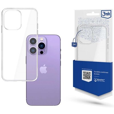 Etui 3MK Clear Case do Apple iPhone 14 Pro Przezroczysty