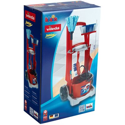 Zabawka zestaw do sprzątania KLEIN Wózek Vileda 6741