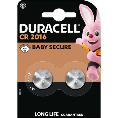 Baterie CR2016 DURACELL (2 szt.)