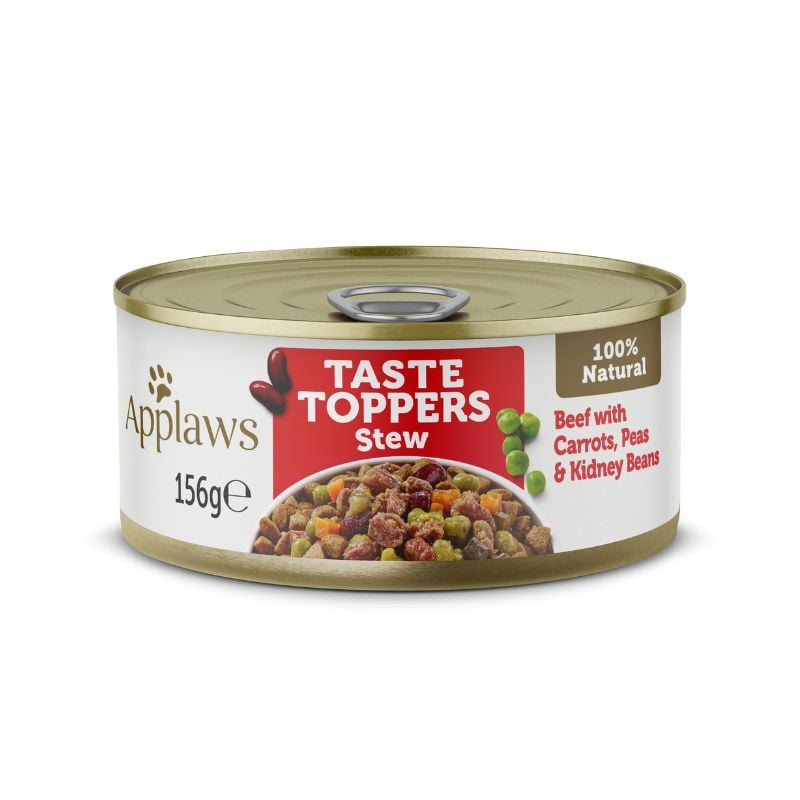 APPLAWS Taste Toppers Gulasz z wołowiną, marchewkami i groszkiem 156 g