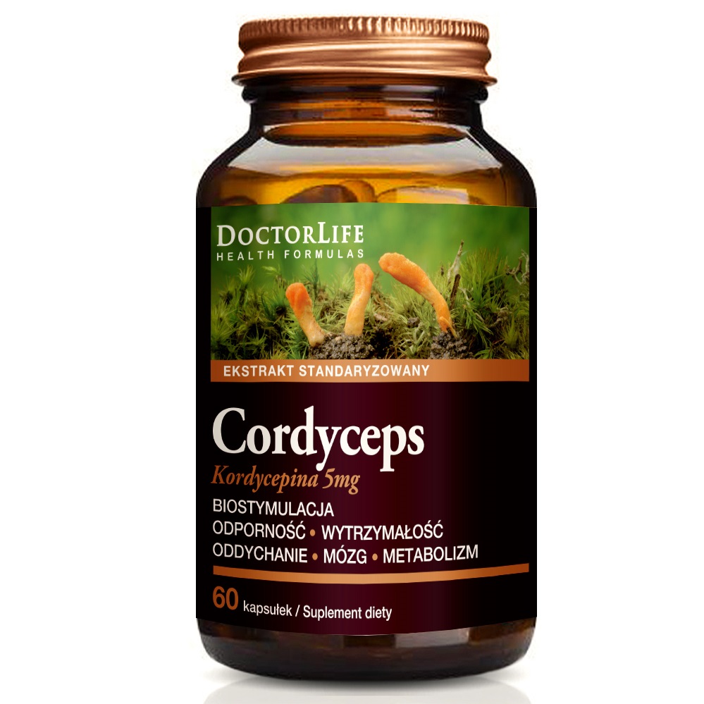 Doctor Life Cordyceps suplement diety, 60 kaps./1 opak.