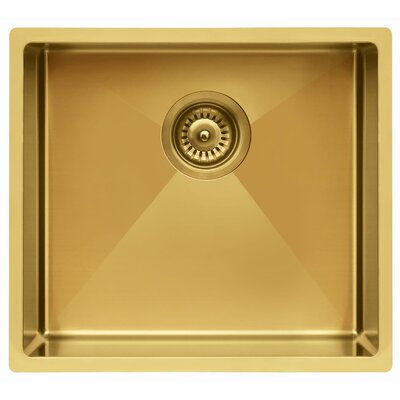 Zlewozmywak BERG Quadrogold Złoty