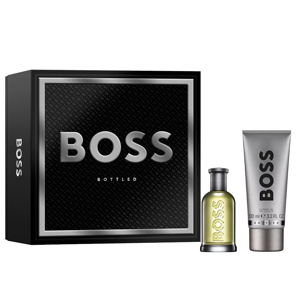 Hugo Boss Bottled zestaw: woda toaletowa męska, 50 ml + żel pod prysznic, 100 ml