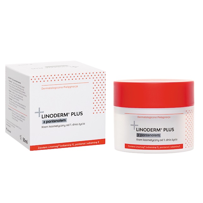 Ziołolek Linoderm Plus Linoderm plus z pantenolem krem kosmetyczny, 50 ml