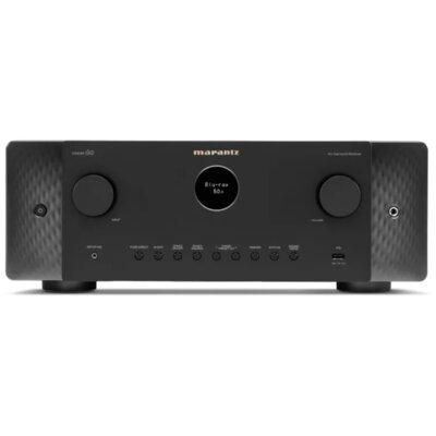 Amplituner MARANTZ Cinema 60 Czarny 7.2-kanałowy, 8K UltraHD, DTS:X, Marantz HDAM, BT, Wi-Fi, AirPlay2, Multiroom HEOS