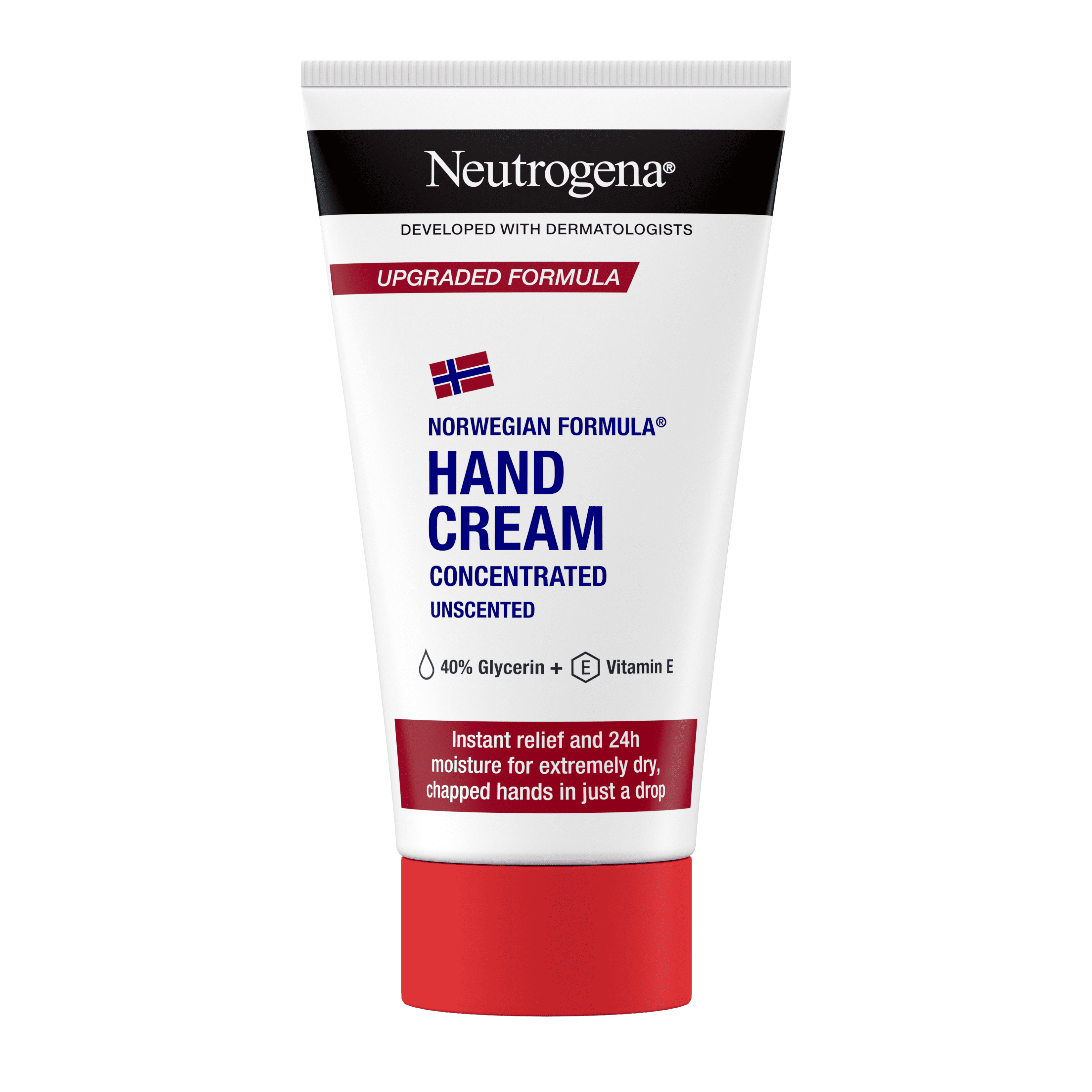 Neutrogena Norwegian Formula bezzapachowy krem do rąk, 75 ml