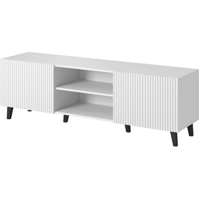 Szafka RTV CAMA MEBLE Pafos Biały