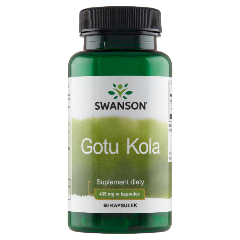 Swanson Gotu Kola, suplement diety, 60 kapsułek