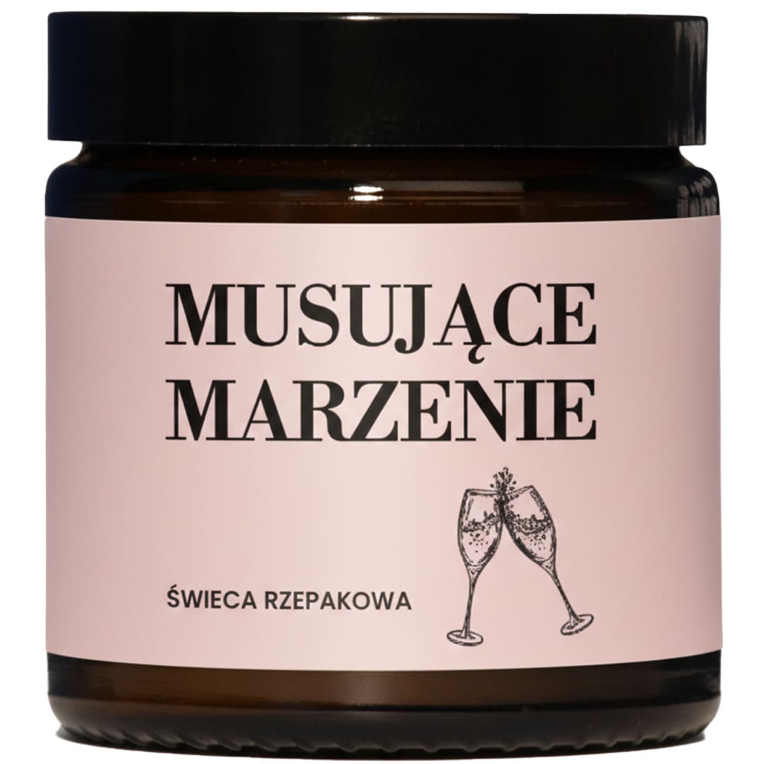 Mglife rzepakowa świeca zapachowa Musujące Marzenie, 120 ml