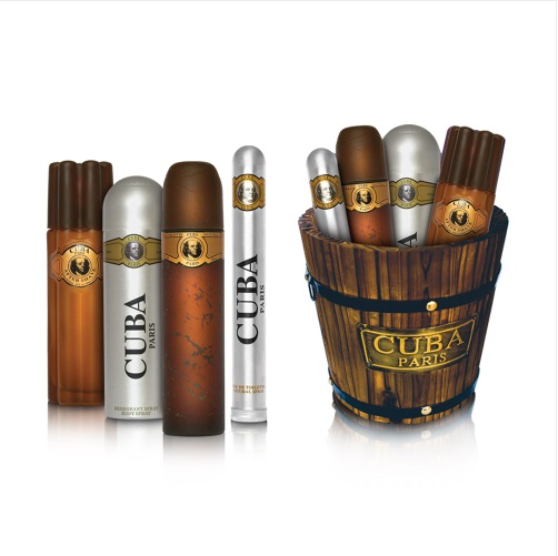 Cuba Original Gold zestaw: woda toaletowa męska, 100 ml + woda toaletowa męska, 35 ml + dezodorant męska, 200 ml + woda po goleniu męska, 100 ml