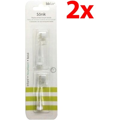 Oryginalna końcówka szczoteczki BBLUV B0118 (2 szt.) (Idealna dla dzieci)