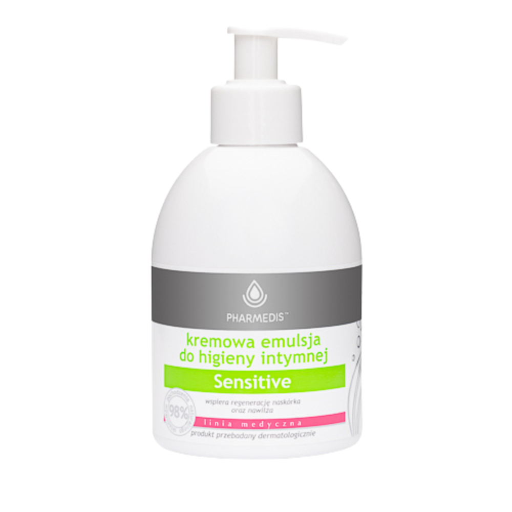 Pharmedis Linia Medyczna kremowa emulsja do higieny intymnej, 300 ml