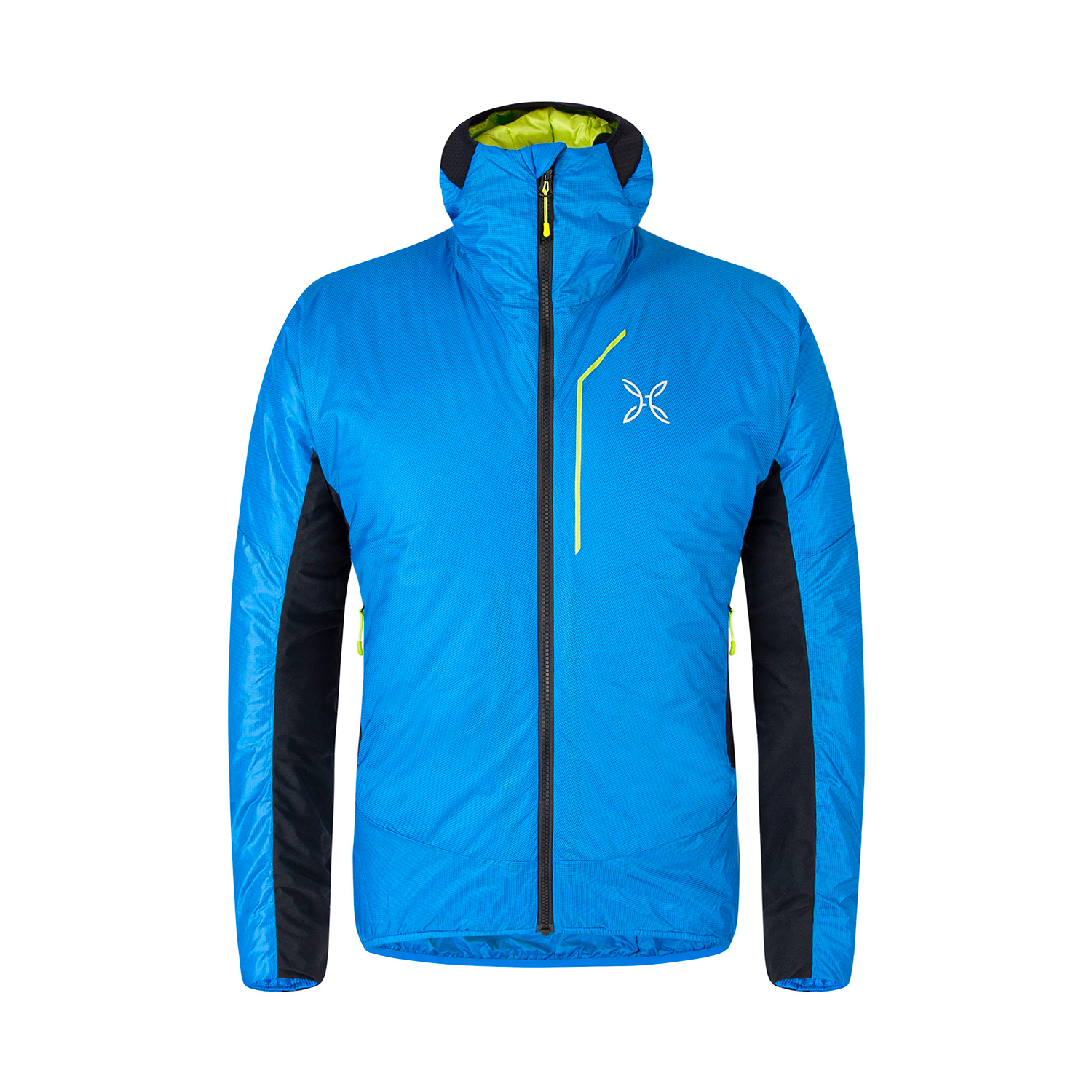Męska kurtka ocieplana Montura Eiger Jacket celeste/verde lime - L