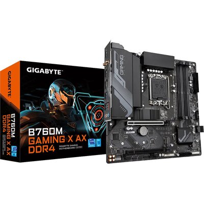 Płyta główna GIGABYTE B760M Gaming X AX DDR4