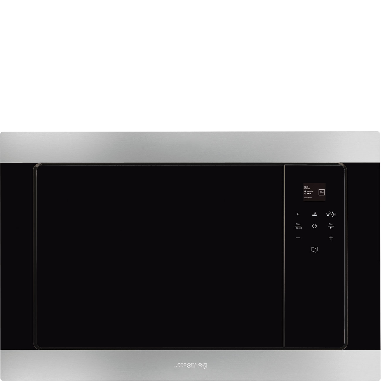 Smeg - Kuchenka mikrofalowa FMI320X2 Linea Stal nierdzewna