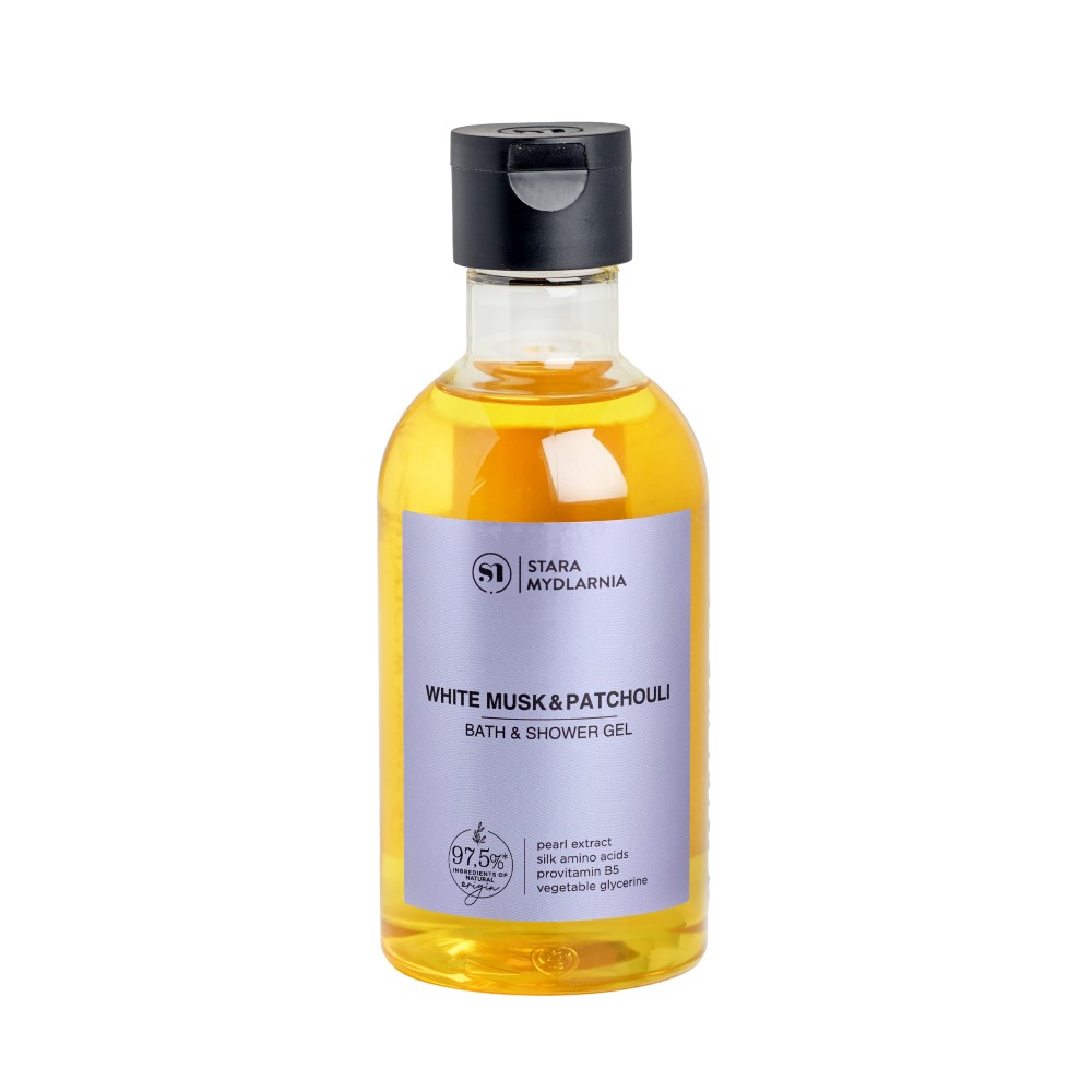 Stara Mydlarnia White Musk&Patchouli żel do kąpieli i pod prysznic, 250 ml