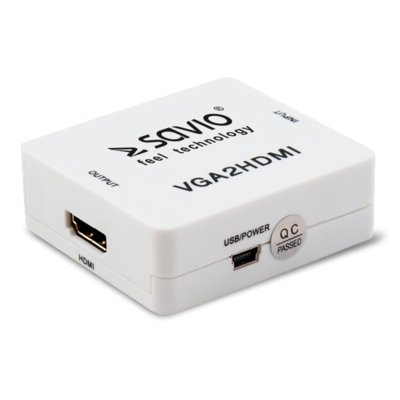 Adapter VGA - HDMI SAVIO CL-110
