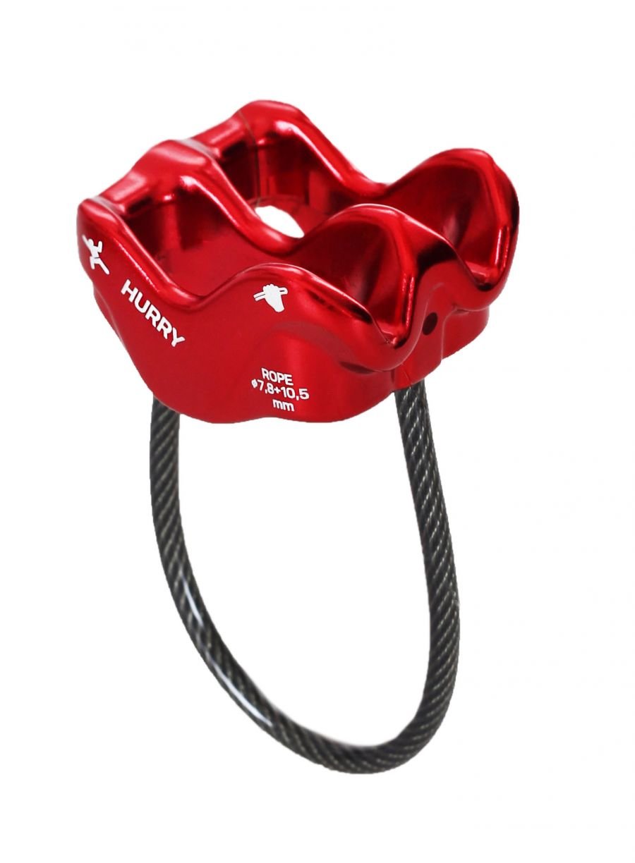 Ocun - Przyrząd asekuracyjny HURRY red