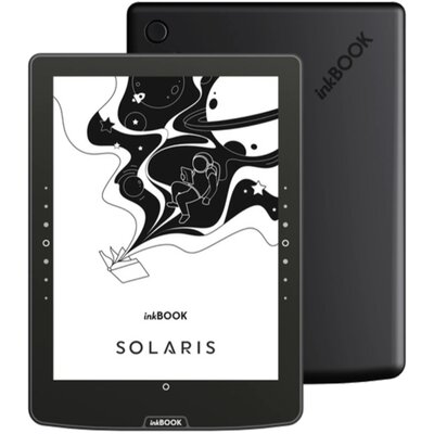 Czytnik e-booków INKBOOK Solaris 6", Podświetlany ekran, Wi-Fi Czarny