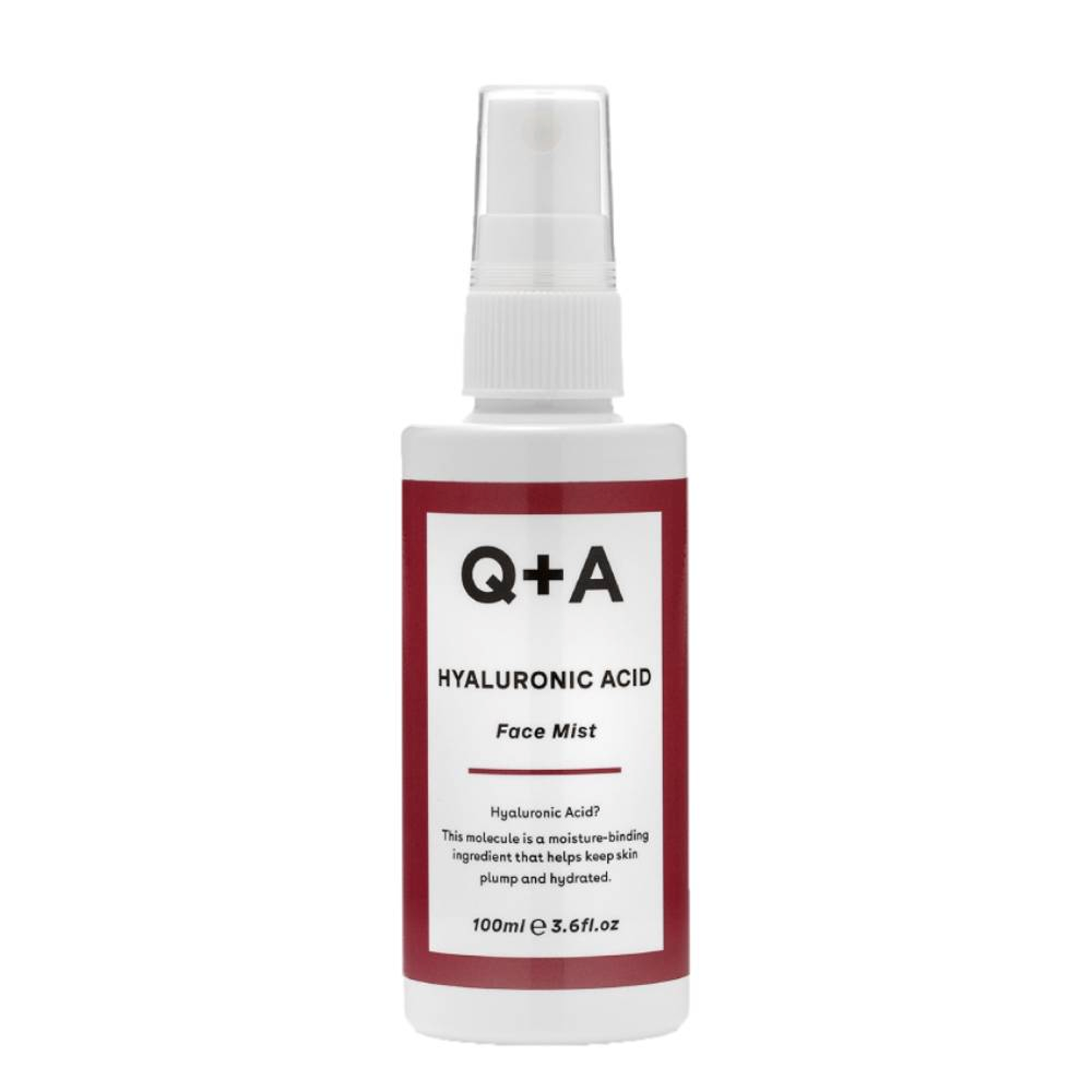 Q+A Hyaluronic Acid nawilżająca mgiełka z kwasem hialuronowym do twarzy, 100 ml
