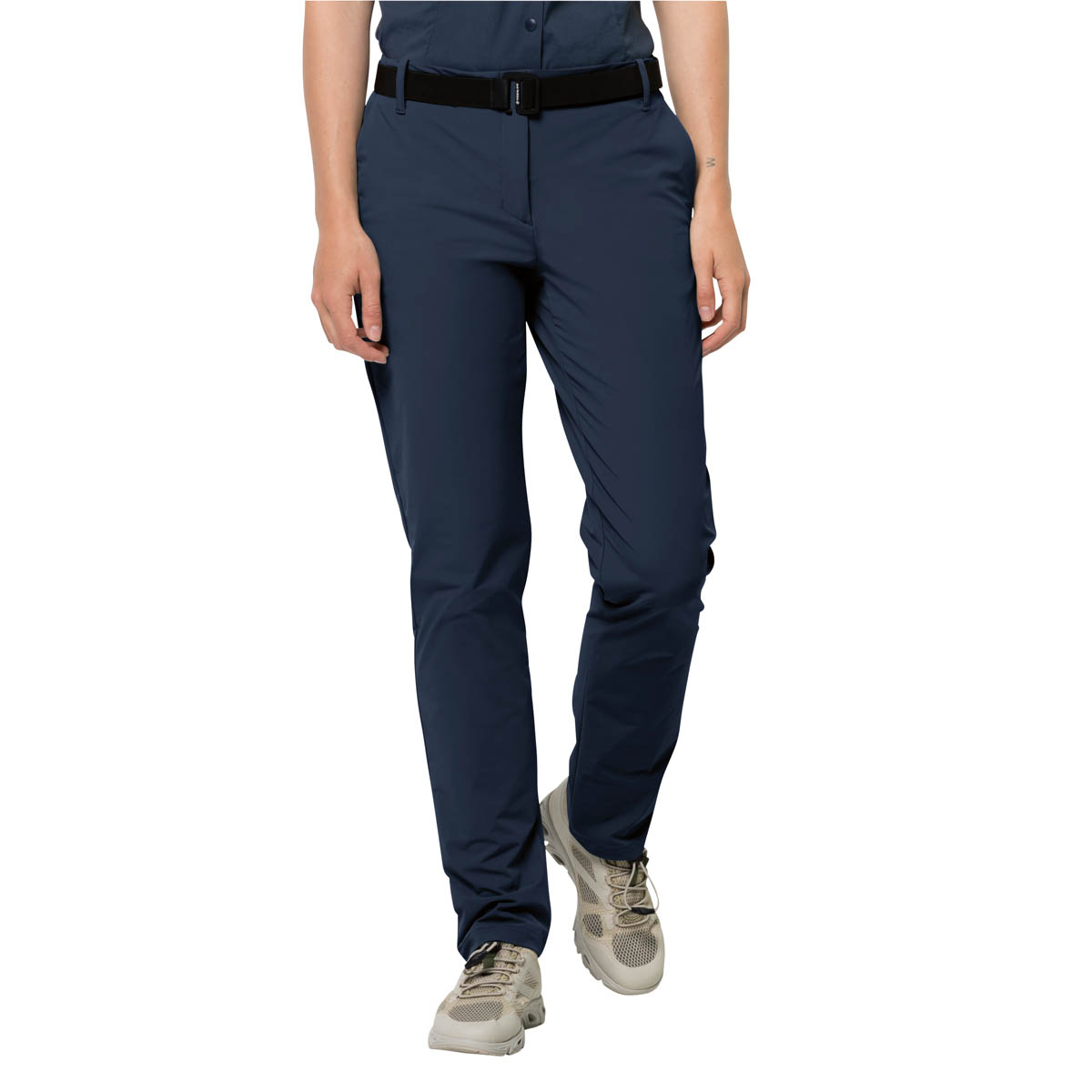 Damskie spodnie Jack Wolfskin PACK & GO PANT W night blue - XS