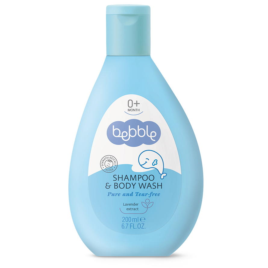 Bebble szampon i żel do mycia ciała 2w1, 200 ml