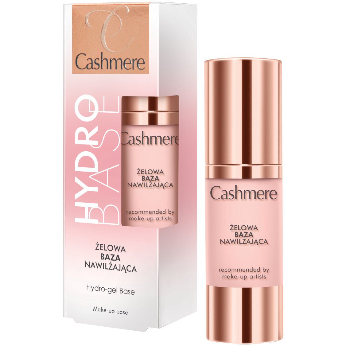 Cashmere Hydro Base nawilżająca baza żelowa pod makijaż, 30 ml