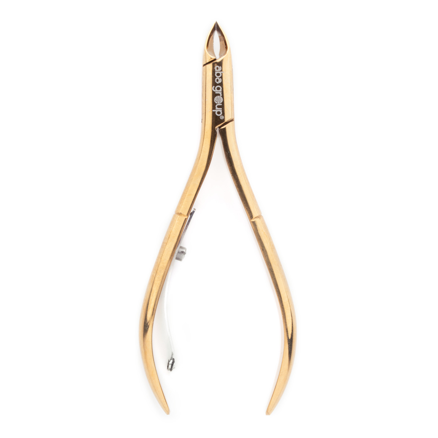 Aba Group Premium cążki do skórek jednosprężynowe, złote, 5 mm, 1 szt.