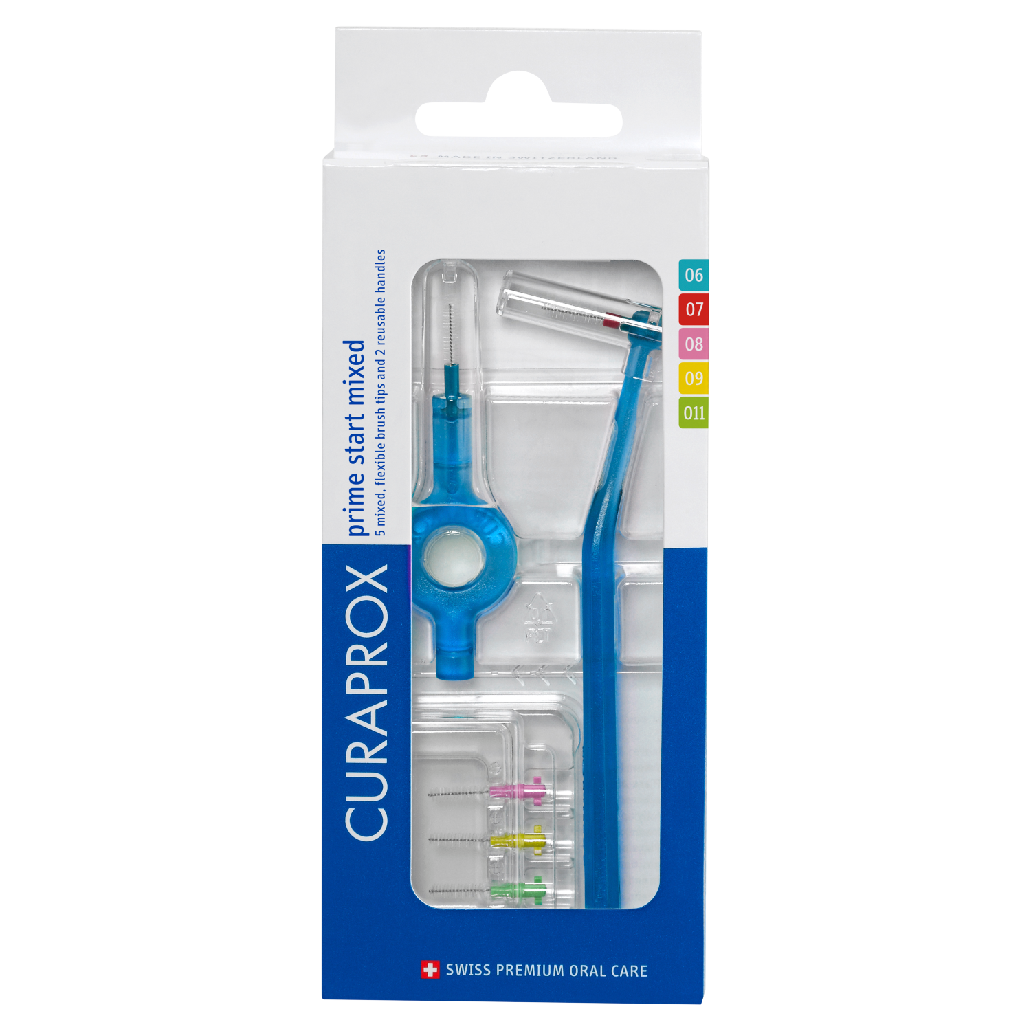 Curaprox CPS06-011 szczoteczki do mycia przestrzeni międzyzębowych, 1 opak.