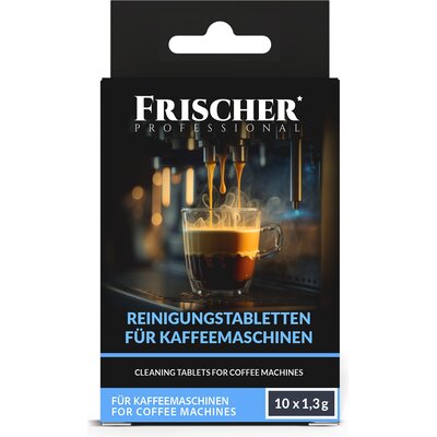 Tabletki czyszczące do ekspresu FRISCHER Professional 1.3 g (10 sztuk)
