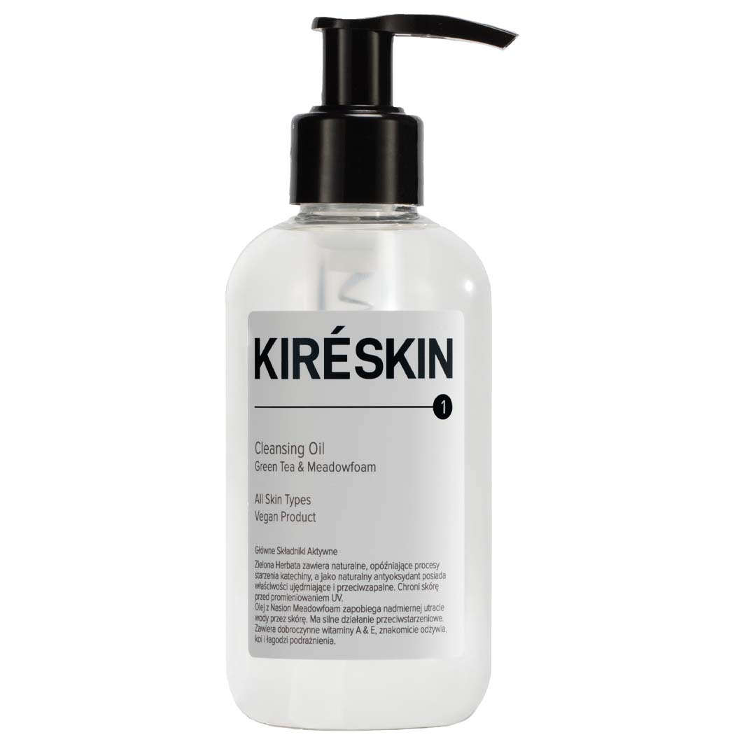 Kire Skin Timeless olejek oczyszczający Zielona Herbata & Meadowfoam, 200 ml