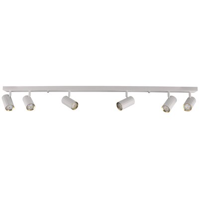 Lampa sufitowa GOLDLUX Nicea 6 323514 Biało-złoty