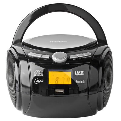 Radioodtwarzacz NEDIS SPBB100BK Bluetooth Czarny