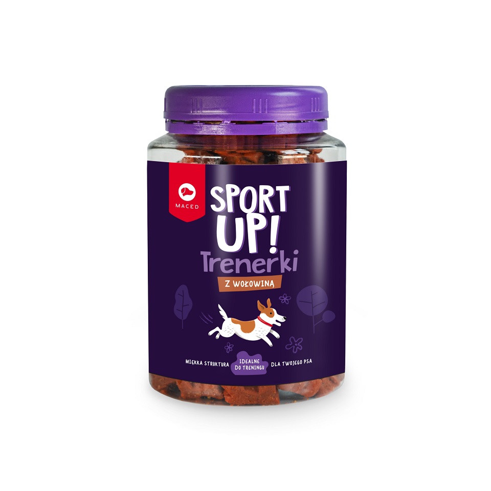 MACED Sport Up Trenerki z wołowiną dla psa 300g