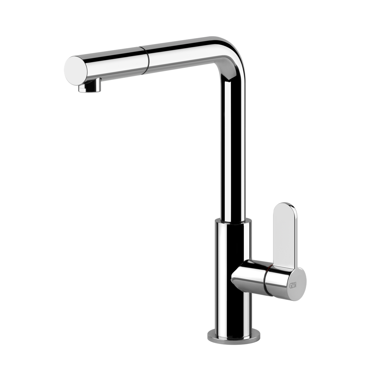 Gessi - Bateria kuchenna Helium wyciągana wylewka 50103 Chrom
