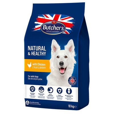 Karma dla psa BUTCHER'S Natural & Healthy 10 kg