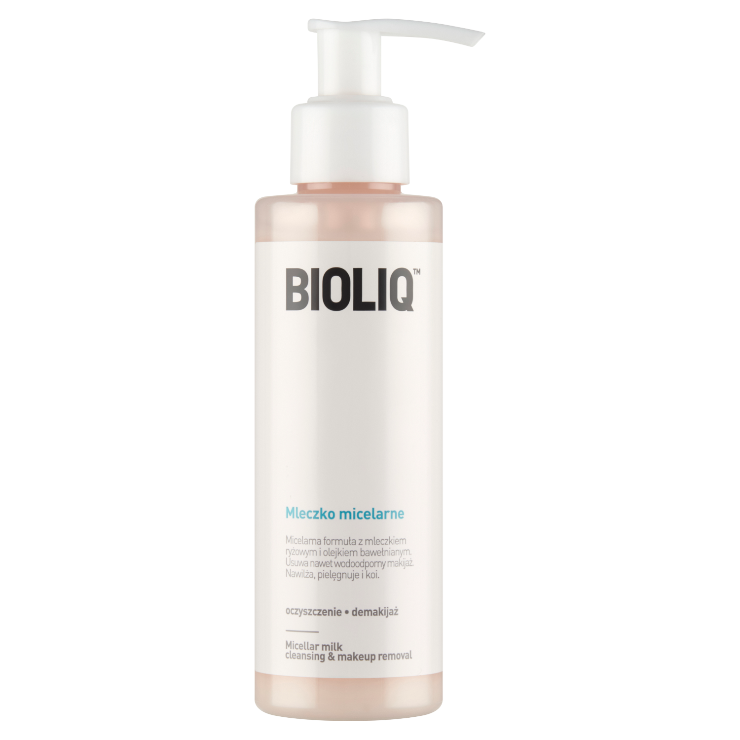 Bioliq Clean micelarne mleczko do demakijażu twarzy, 135 ml