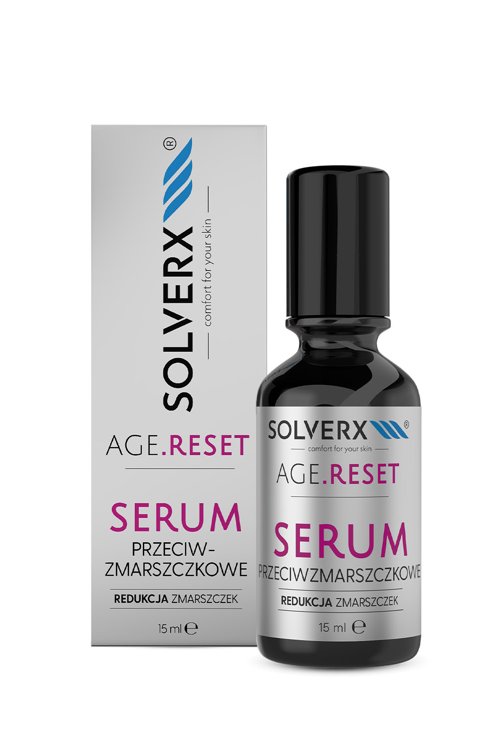 Solverx Age Reset przeciwzmarszczkowe serum do twarzy, 15 ml