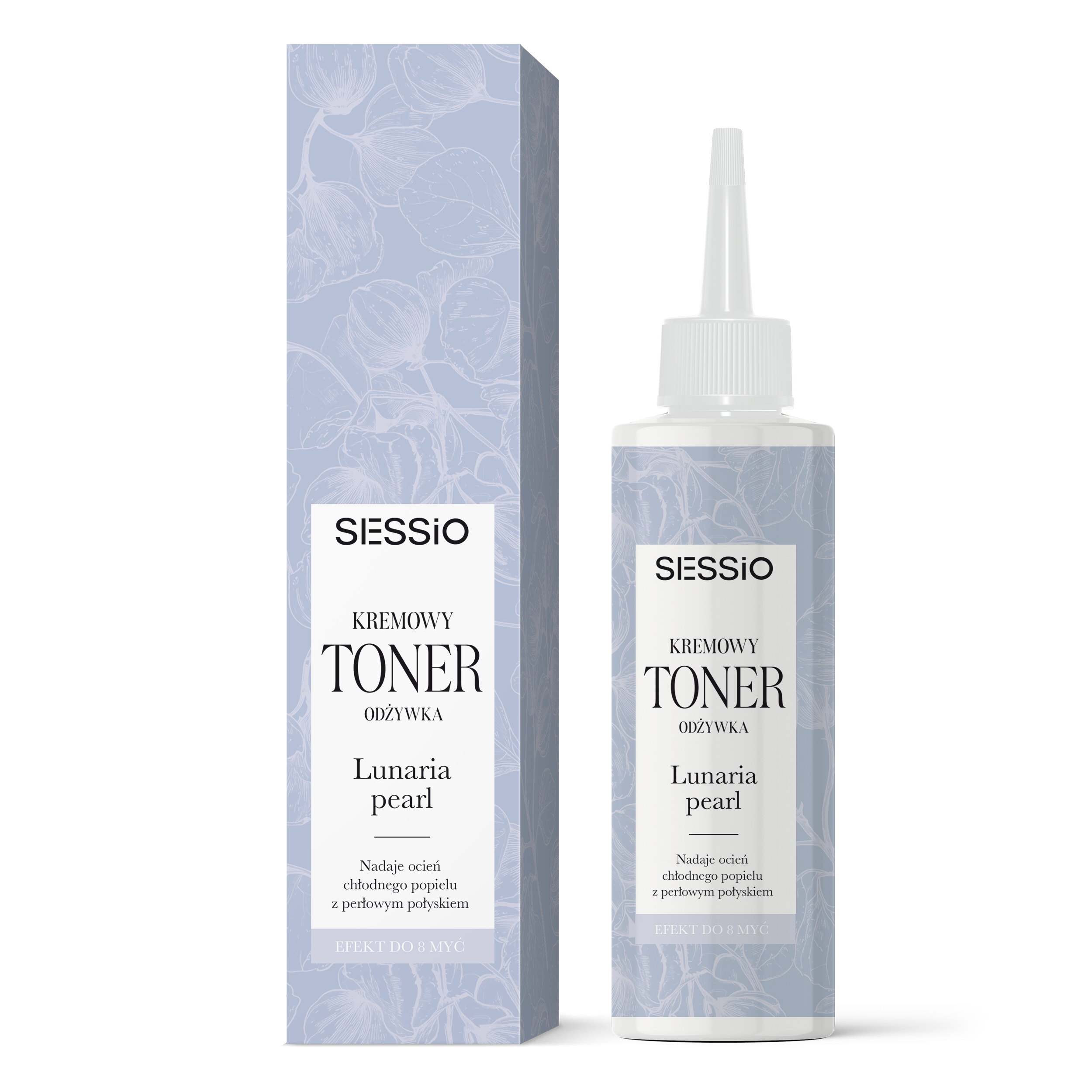 Sessio kremowy toner-odżywka do włosów lunaria pearl, 100 ml