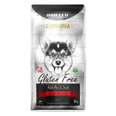 Karma dla psa BIOFEED Euphoria Gluten Free Adult Wołowina 12 kg